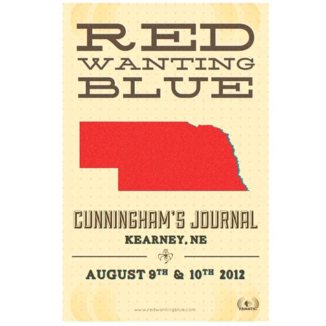 Red Wanting Blue Cunninghams080912 Red Wanting Blue Online Store