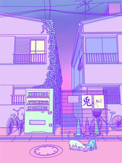 Japan Lofi Wallpapers Wallpaper Cave