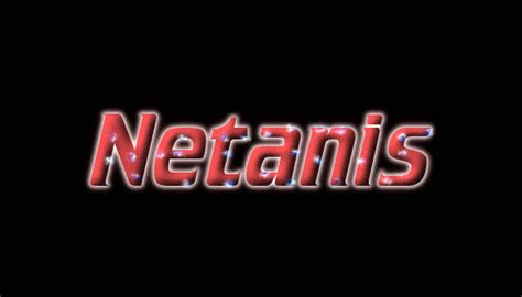 Netanis Logo Herramienta De Diseño De Nombres Gratis De Flaming Text