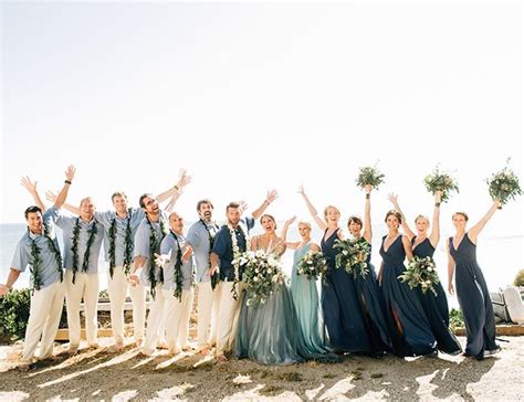Aqua Blue Waterfront Wedding In Malibu Inspired By This Malibu