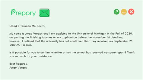 How To Write An Email To A College Admissions Office The Ultimate Sample