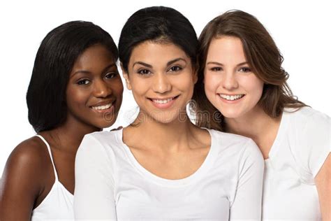 Diverse Group Of Women Smiling Stock Image Image Of Ethnicity