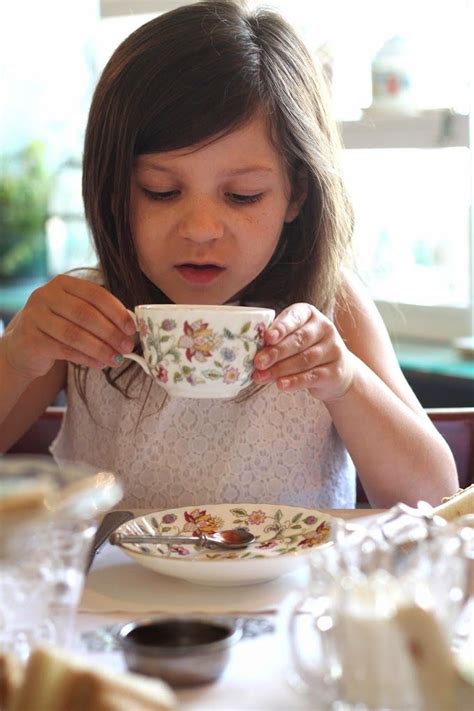 A Motherdaughter Date To A Tea Room For Afternoon Tea Via