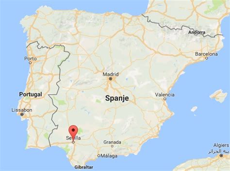 Kaart van spanje bekijk hier online de kaart van spanje. sevilla kaart - Klimaatinfo Spanje