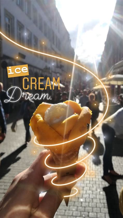 Ice Cream Ig Story Inspiration Selfie Ideas Instagram Instagram