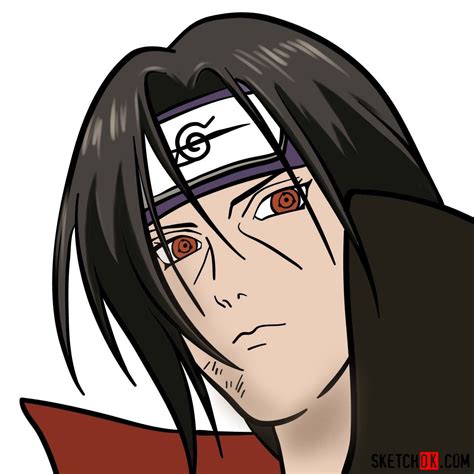 Itachi Uchiha Drawing Face