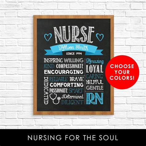 Nurse Sign Nurse Chalkboard Sign Nurse T Nurse