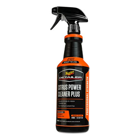 It leaves your home smelling fresh and clean with no harsh chemical smell. Meguiar's Citrus Power Cleaner Plus - Versatile ...