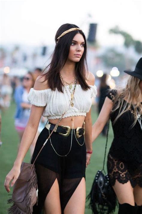Party Wear Ideas For Bohemian Coachella Outfit Kendall Jenner