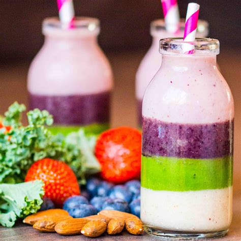 Rainbow Smoothies Nickys Kitchen Sanctuary