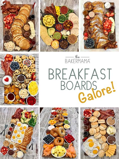 Breakfast Boards Galore The Bakermama