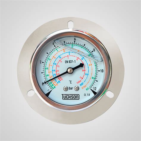 Refrigeration Pressure Gauge Tuckson Instruments Freon Manometer