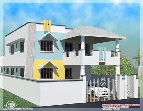 2200 Sq Feet Minimalist Tamilnadu Style House Kerala Home Design