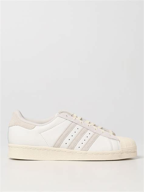 Adidas Originals Superstar 82 Sneakers In Leather White Adidas