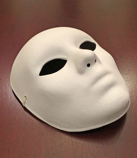 Unpainted Full Face Mask Plain White Mask Full Face Mask Masks