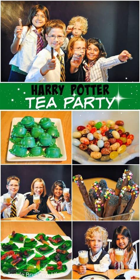 Harry Potter Tea Party A Fun And Magical Tea Party Filled With Butter Bear And Movie Inspired