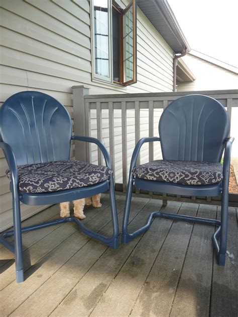 Carbon loft rudolph set of 2 wood and metal vintage industrial dining arm chair. Making A Home: Vintage Metal Chairs Redo