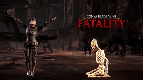 Mkx Sonya Blade Klassic Fatality Youtube