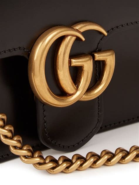 Gg Marmont Leather Cross Body Bag Gucci Matchesfashion Uk