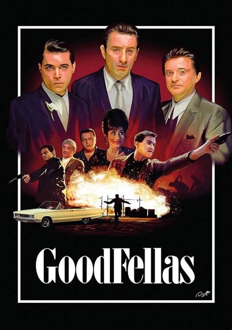 The Movie Poster For Goodfellas