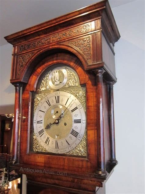 Antiques Atlas Fine George Ii London Walnut Longcase Clock