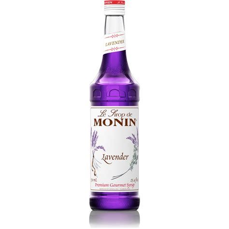 Monin Lavender Syrup 750 Ml Bottle 1 Liter Bottles
