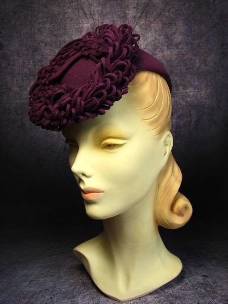 The Couture Touch Vintage Inspiration 1940s Hats 1940s Hats Women