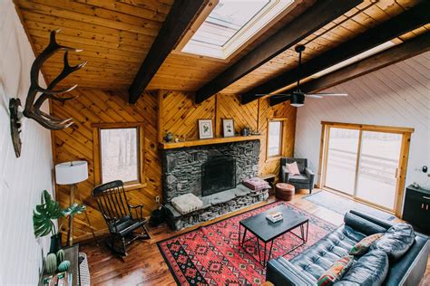 3 Friends Buy A Cozy Mountain Cabin Together In The Catskills Wood