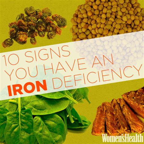 10 Signs You Have An Iron Deficiency Health Music And Quotes