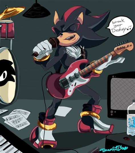 Headcanon Shadow Secertly Likes It To Sing And Is Actually Not Bad At It He Would Usually To