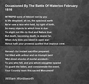 Occasioned By The Battle Of Waterloo February 1816 Poem by William ...