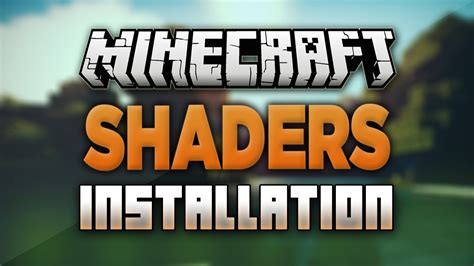 How To Install Shaders In Minecraft Simplified YouTube