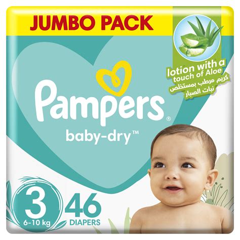 Pampers Size 3 Medium 4 9 6 10 Kg Value Pack 46 Diapers