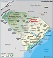 Rock Hill South Carolina Map and Rock Hill South Carolina Satellite Image