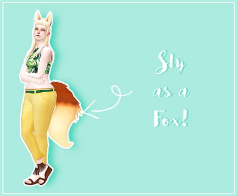 My Sims 4 Blog Fox Ears And Tail By Toskami