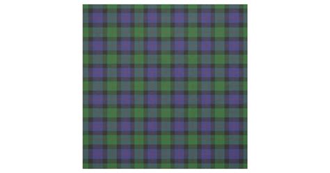 Clan Blair Scottish Tartan Plaid Fabric Zazzle