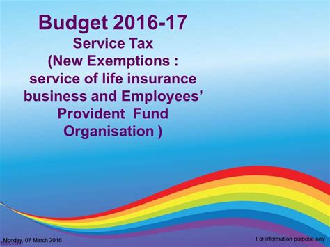 What is provident fund life insurance. "Service Tax - New exemption (life insurance business and Provident Fund Organisation)(Budget ...