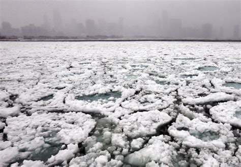 Frozen Chicago What The Windy City Looks Like Under Ice Thanks To The