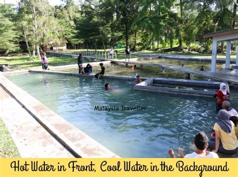 There are also three natural hot water pools (hot springs). Hulu Tamu Hot Spring, Selangor