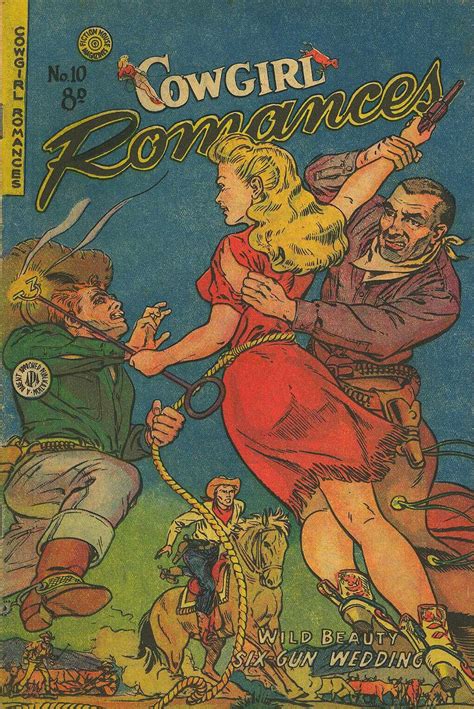 Ausreprints Cowgirl Romances Fiction House 1950 Series 8