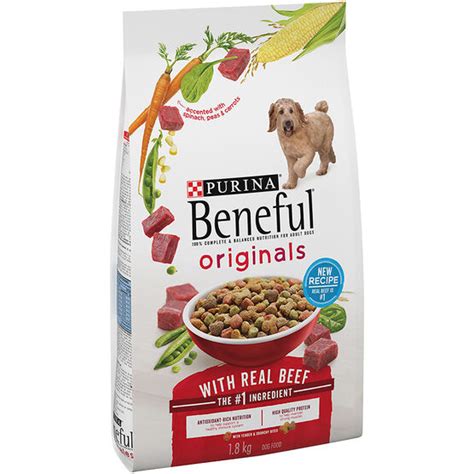 Provide adequate fresh water in a clean container daily. Purina Beneful Dry Dog Food - 1.8kg | London Drugs