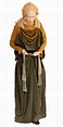 An Anglo Saxon woman's attire shown at West Stow Anglo-Saxon Village ...