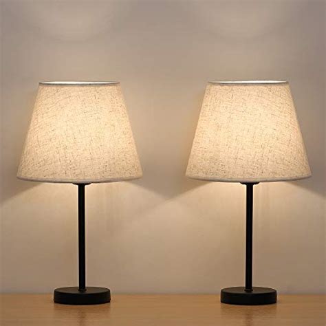 Wholesale Haitral Bedside Table Lamps Small Nightstand Lamps Set Of 2