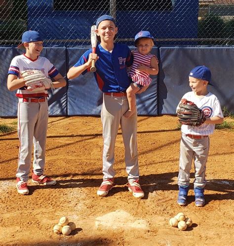 Baseball Brothers With Little Sister Little Sisters Baseball Sisters