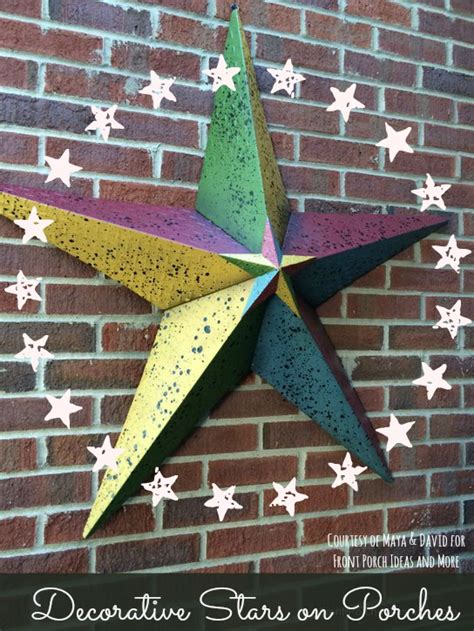 The decor of a house or room is its style of furnishing and decoration. Meaning of Decorative Stars Seen on Country Homes and ...
