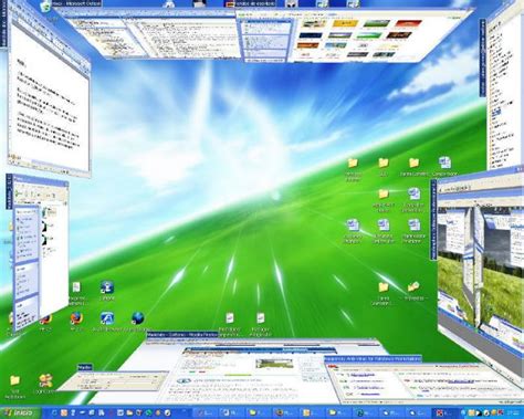 Make The Desktop Look Like 3d In Windows 7 And Xp Super User
