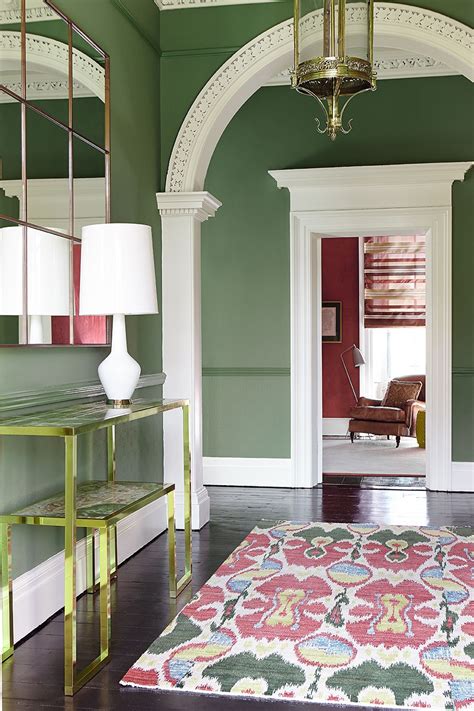 Eoin Lyons Interiors Green Wall Paint Colors Green Painted Walls