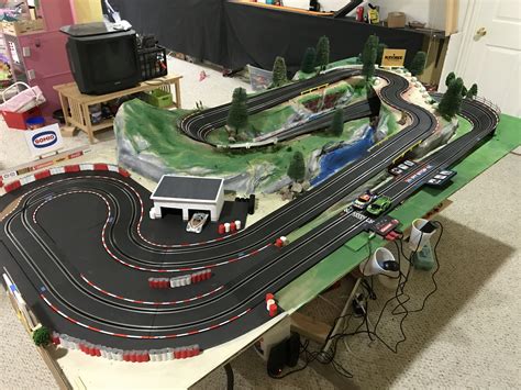 *our track is specifically 2wd only * all cars on the track must use spec tires. Mayflower Loop 8x4 Carrera Go 1/43 analog slot car track ...