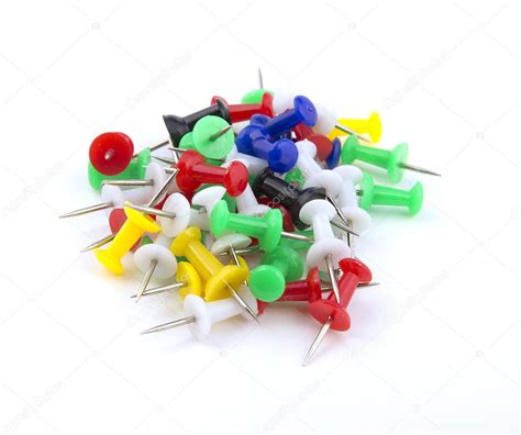 Coloured Drawing Pins Stock Photo By ©mikegol 5596514