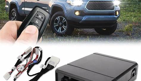 2023 toyota tacoma remote start with key fob